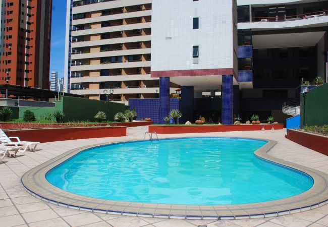 Apartamento en Fortaleza - Porto de Iracema - Apartamento con 2 habitaciones - con balcón lateral