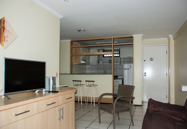 Apartamento en Fortaleza - Porto de Iracema - Apartamento con 2 habitaciones - con balcón lateral Apartamento en Fortaleza - Porto de Iracema - Apartamento con 2 habitaciones - con balcón lateral