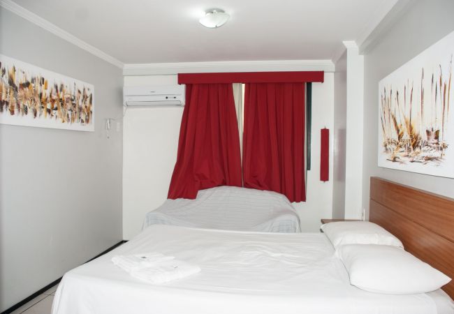 Apartamento en Fortaleza - Porto de Iracema - Apartamento con 2 habitaciones - con balcón lateral Apartamento en Fortaleza - Porto de Iracema - Apartamento con 2 habitaciones - con balcón lateral