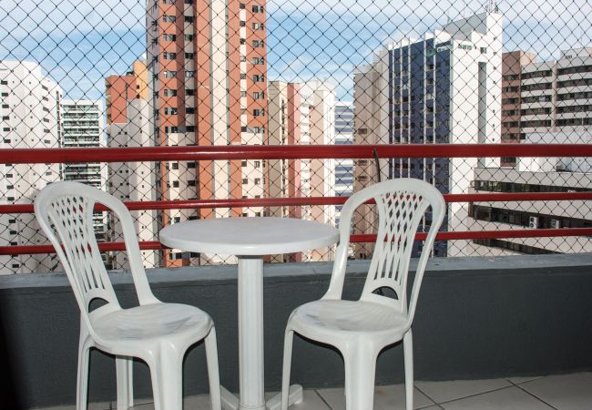 Apartamento en Fortaleza - Porto de Iracema - Apartamento con 2 habitaciones - con balcón lateral Apartamento en Fortaleza - Porto de Iracema - Apartamento con 2 habitaciones - con balcón lateral